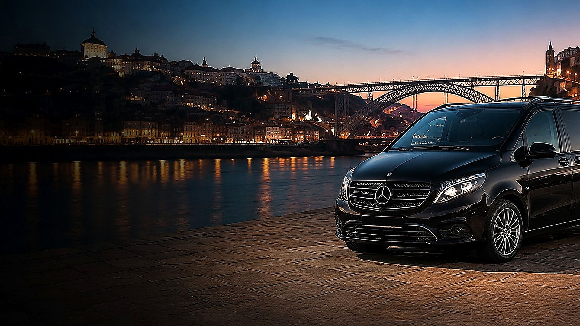 Luso Taxis fleet in Porto