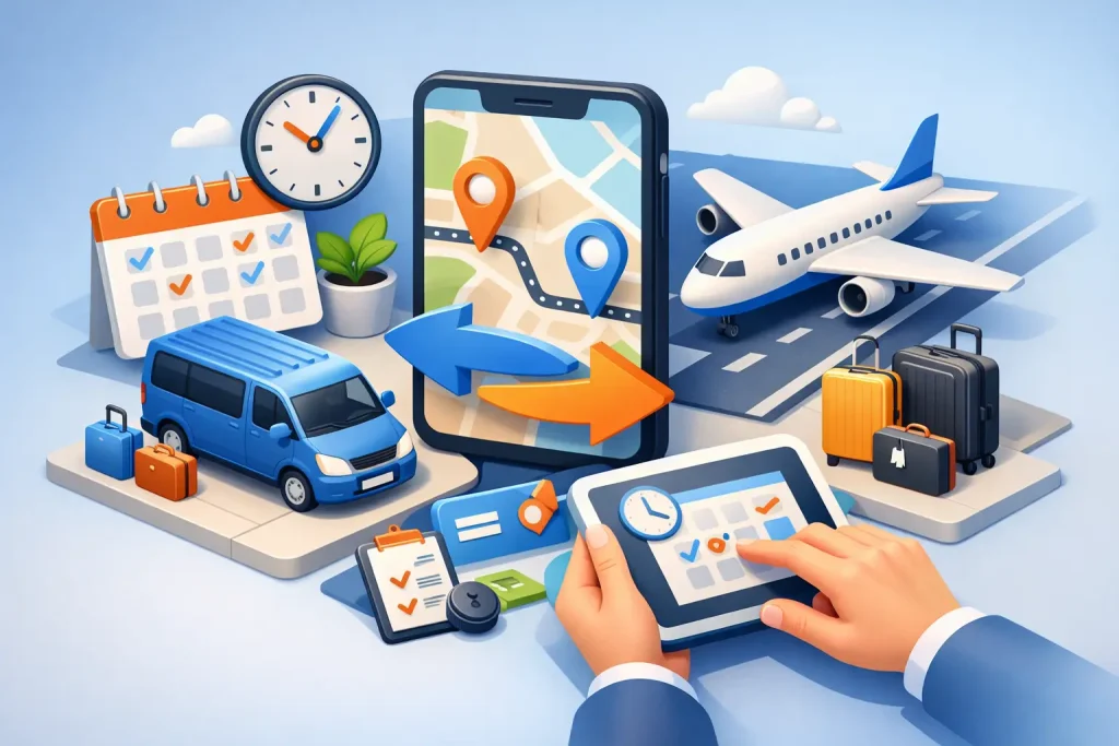 How to Schedule Return Transfer the Right Way