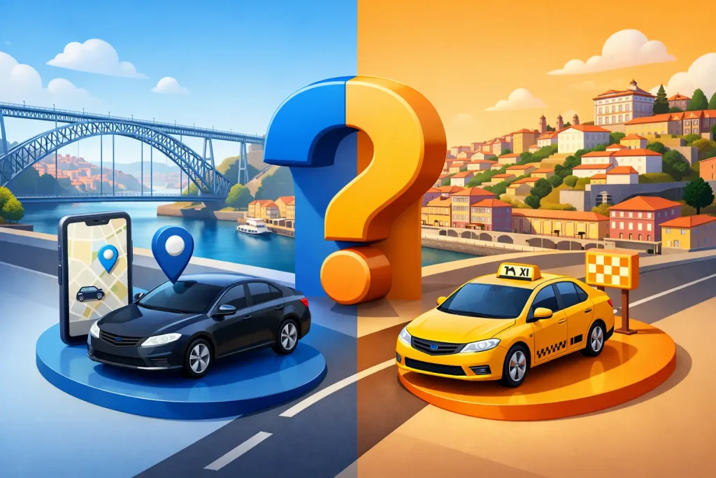 Uber or Taxi in Porto? What to Choose