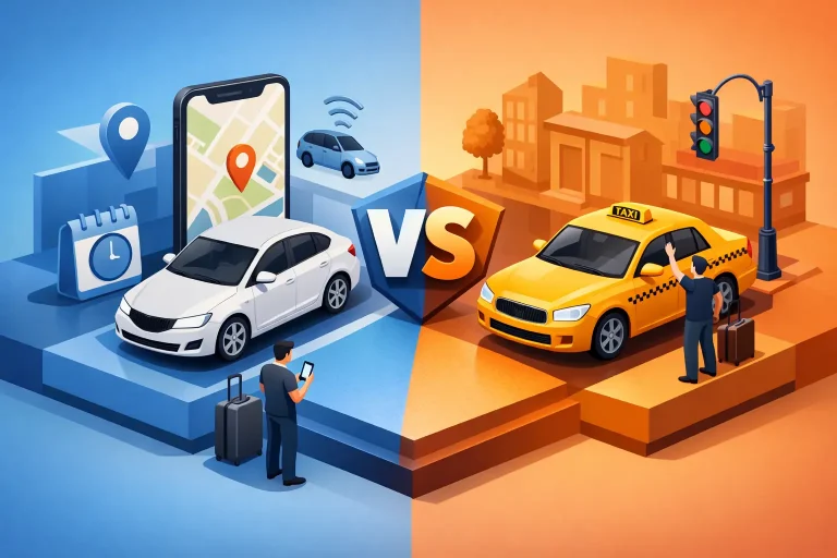 Pre Booked Ride vs Street Taxi: What Wins?