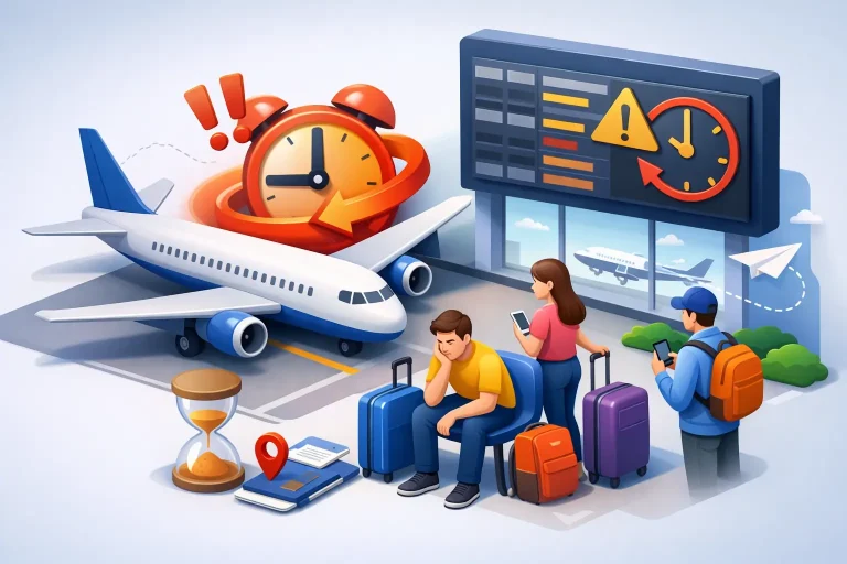 What Happens If Flight Delayed?